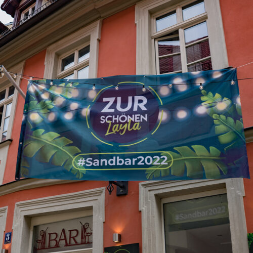 zur schönen Layla (Fahne)